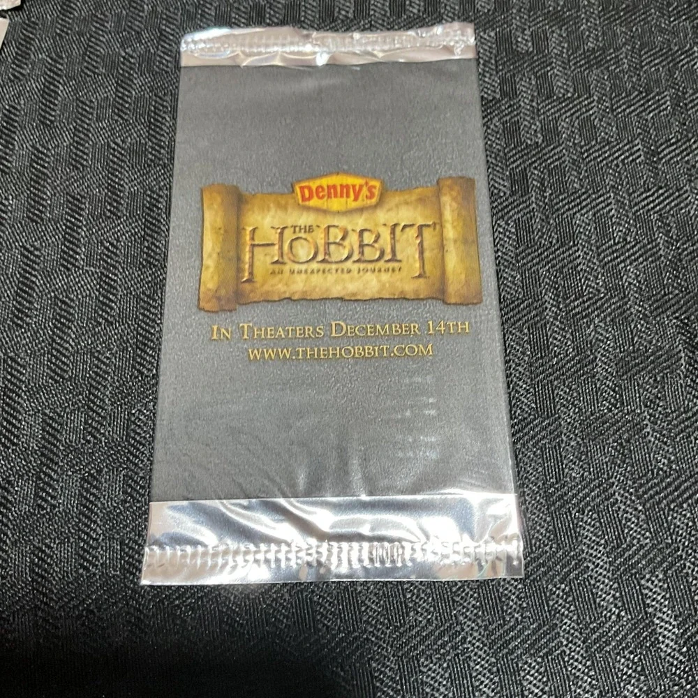 Lot of 20 Hobbit: Unexpected Journey 2012 New Sealed Trading Card Packs Denny's
